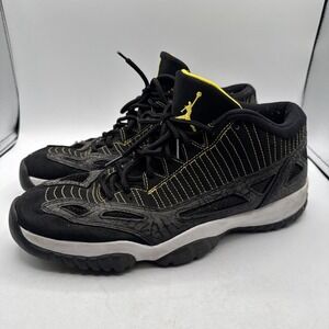 Jordan 11 Retro Low IE Men's Basketball Shoes Size 12 Black Zest 306008-002
